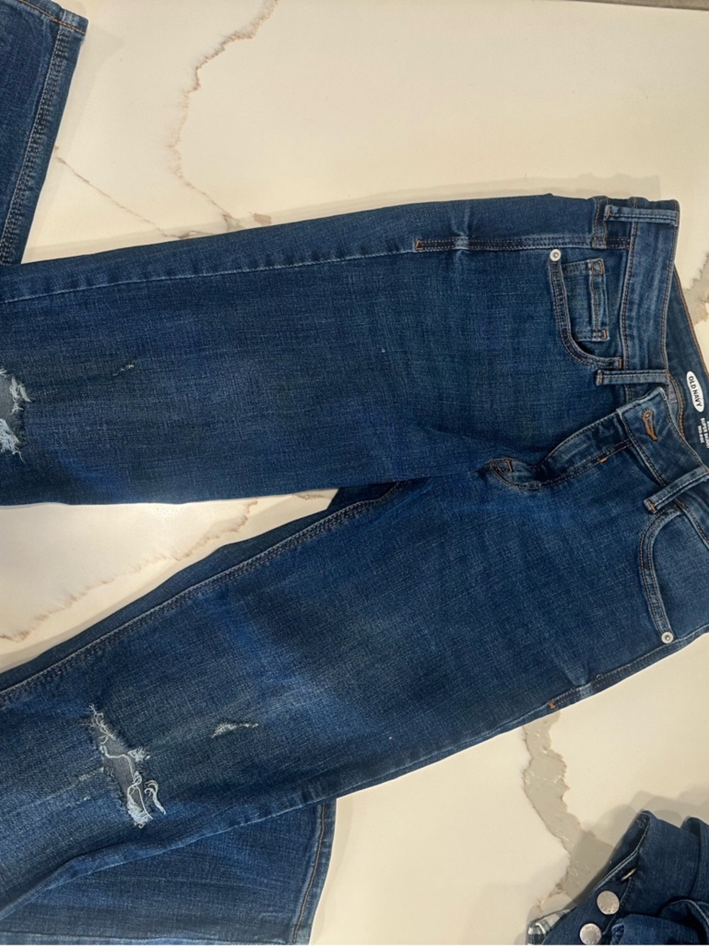 Old Navy Classic Dark Blue Women's Stretch Jeans